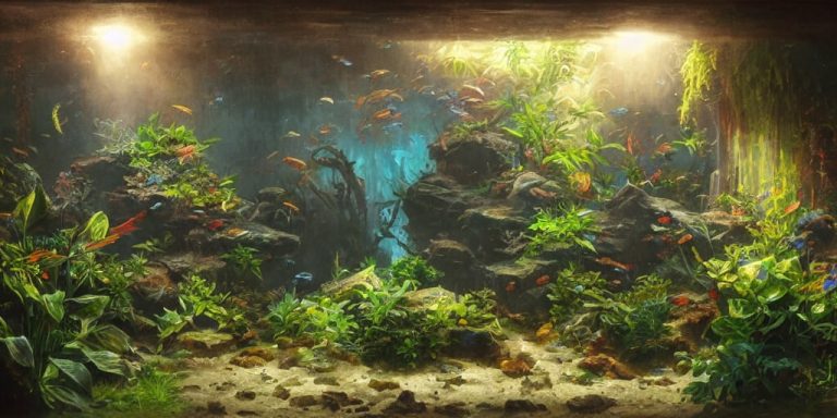 Betta Fish in Fish Tank