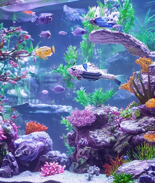 Fish Tank with Great Filters