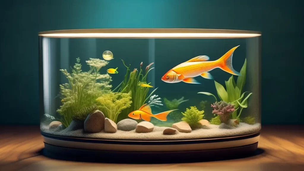 2 fish fit in 1 fish tank