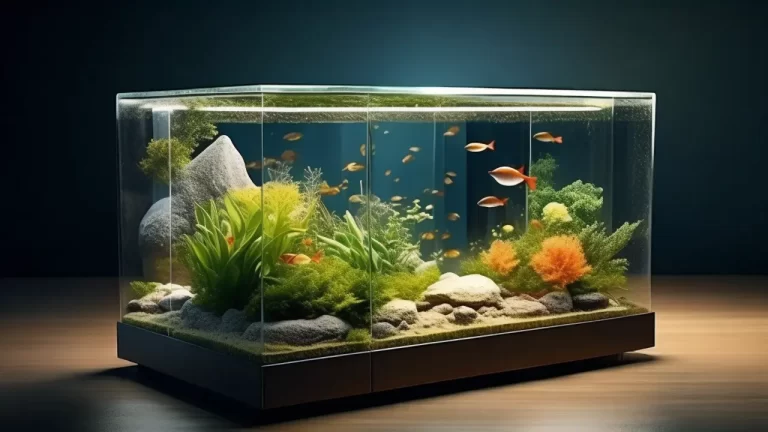 argument fish tank with or without cover